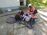 Ćwiczenia Grupy Pomocy Humanitarnej PCK Olsztyn i OSP Bartąg - zdjęcie 18