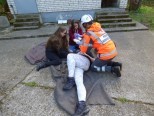 Ćwiczenia Grupy Pomocy Humanitarnej PCK Olsztyn i OSP Bartąg - zdjęcie 14