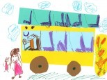 EKOBUS- Gmina Stawiguda_konkurs plastyczny 2018 (11) Julianna G. lat 6, Przedszkole w Bartągu