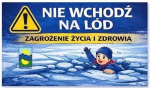 Niebezpieczeństwo na zamarzniętych wodach
