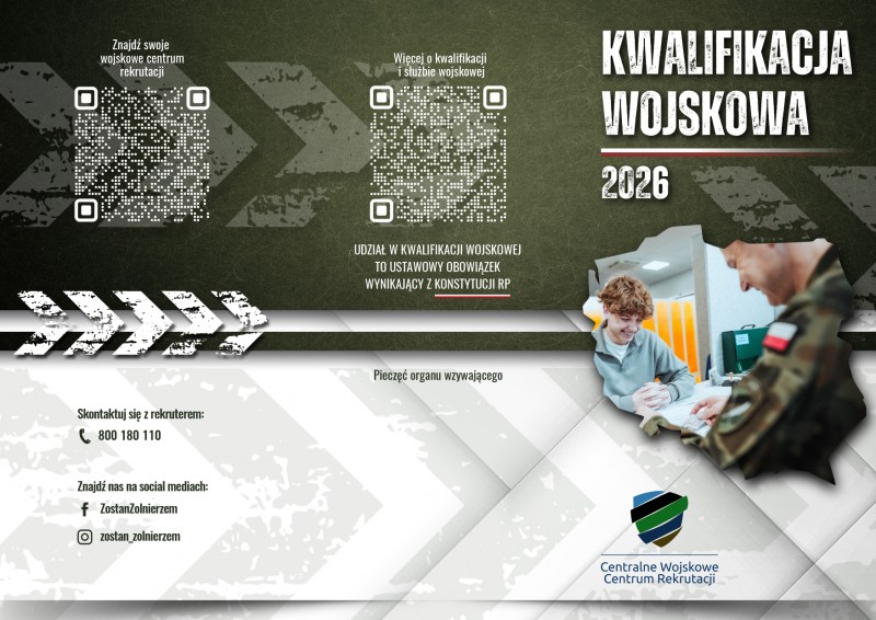 Kwalifikacja wojskowa 2026