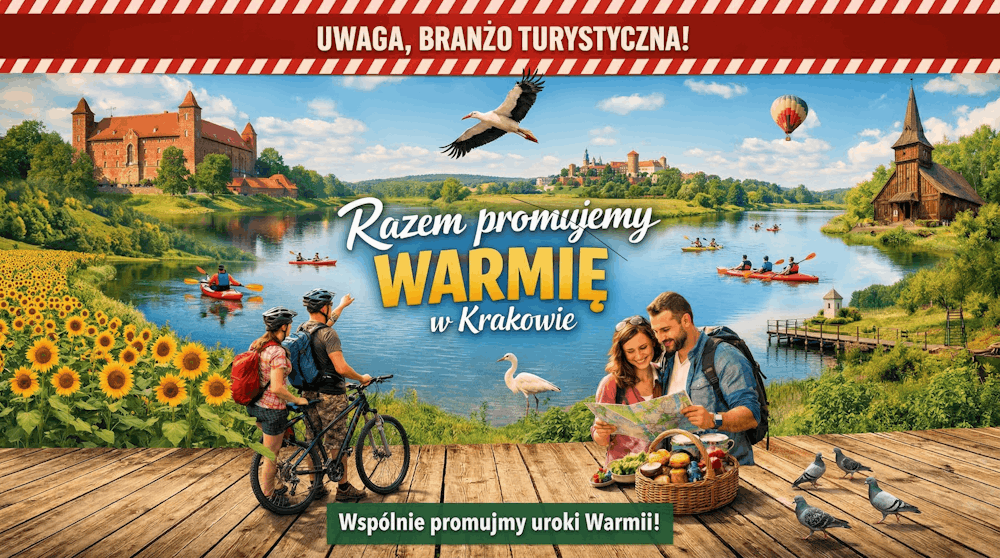 UWAGA, BRANŻO TURYSTYCZNA! Razem promujemy Warmię ze Stowarzyszenie – Szlak Świętej Warmii