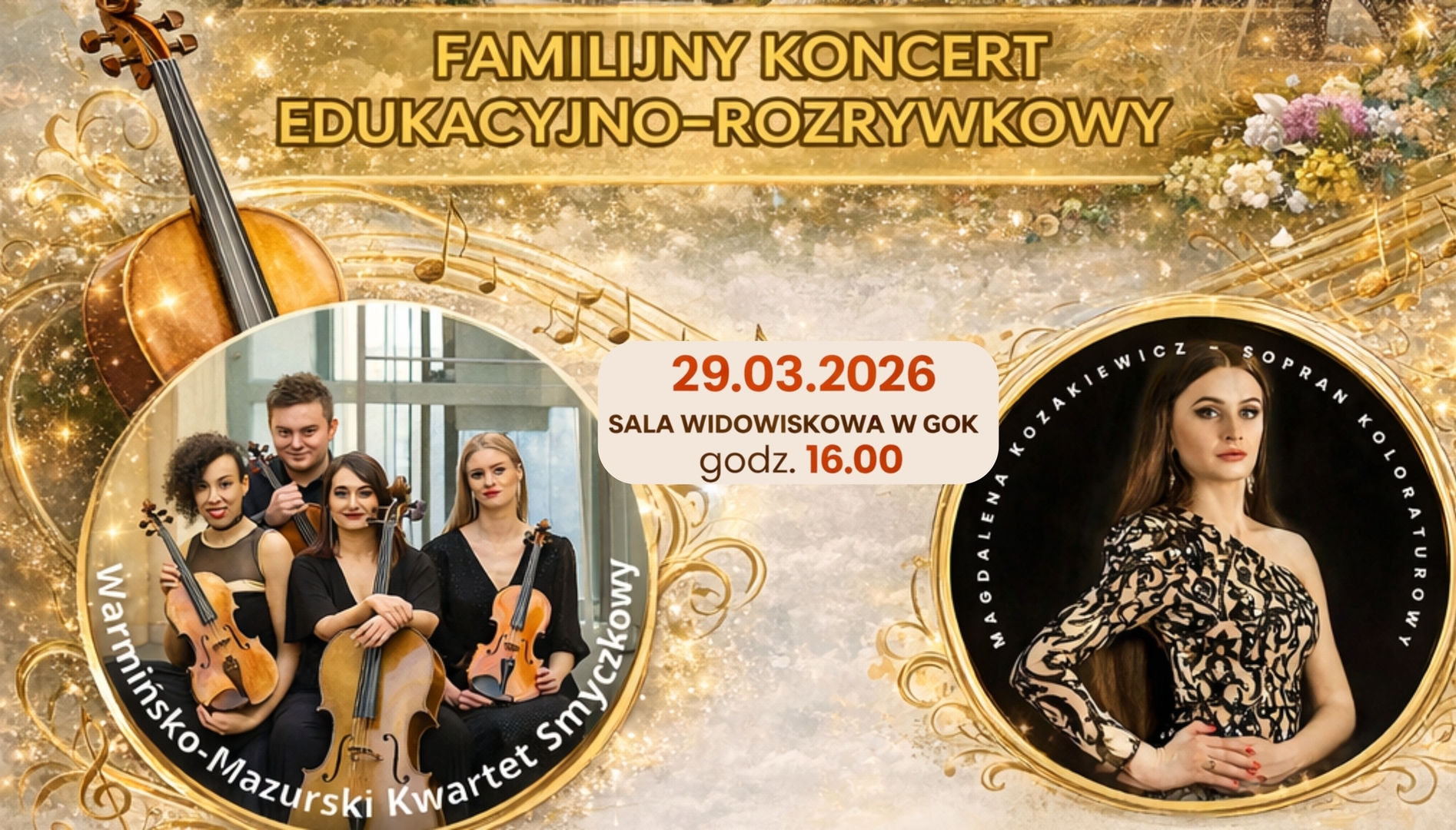 Koncert smyczkowy pt. „Muzyczna Podróż po Europie”