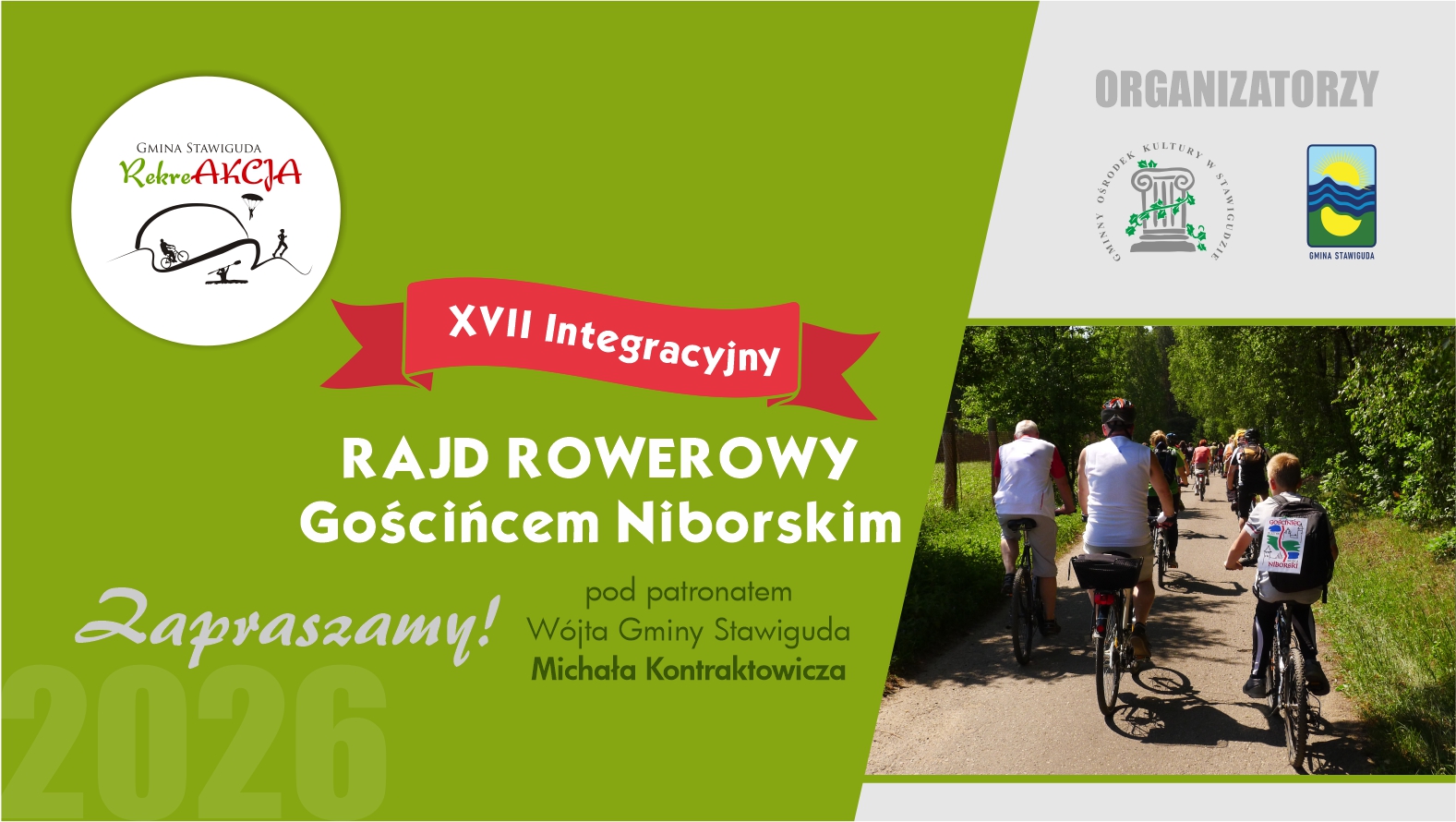 XVII Rajd Rowerowy Gościńcem Niborskim