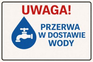 Przerwa w dostawie wody Sołectwo Pluski Rybaki