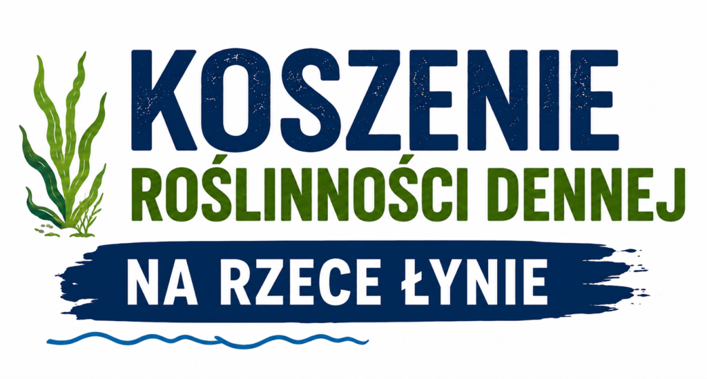 Koszenie dennej roślinności w rzece Łynie