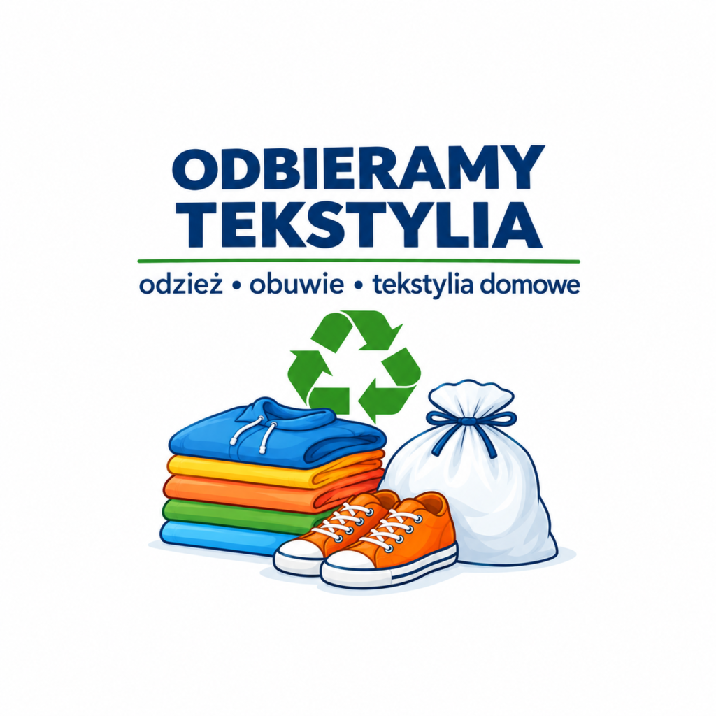 Bezpłatna zbiórka odpadów tekstylnych. Komunikat dotyczy zabudowy wielorodzinnej